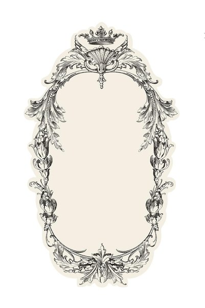Hester & Cook Διακοσμητικό Τραπεζιού  "Flourish Frame " - συσκευασία 12 τεμαχίων