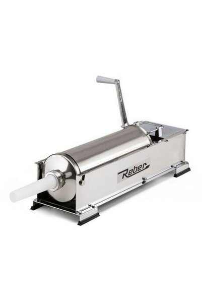 Reber Masina de umplut carnati manuala 8963 N, 10 kg, 2 viteze, integral inox