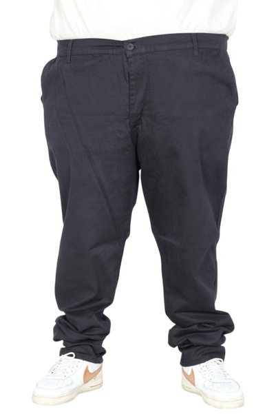 ModeXL Mode XL Büyük Beden Erkek Gabardin Pantolon Doğa 22850 Siyah