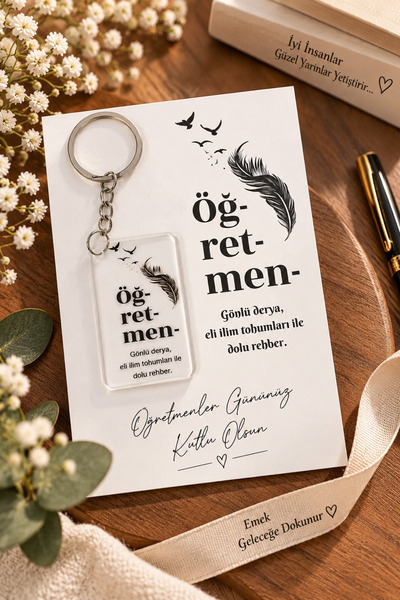 Masalsı Concept 5 Adet Öğretmenler Günü Hediyesi 24 Kasım Öğretmene Hediye Ba...