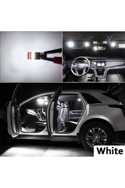 choice2 Scirocco (09-17) 8P White ZUORUI Canbus LED Interior Map Light Kit Fo...