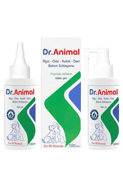 Dr. Animal Ağız-Göz-Kulak-Deri Bakım Solüsyonu 100 ml