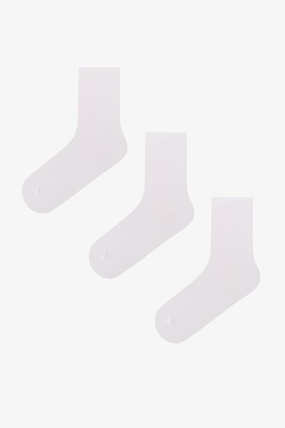 Penti Kadın 3 Çift Pamuklu Tenis Soket Çorap