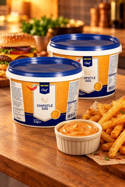 Metro Chef Chıpotle Sos 2 Kg (2'li Paket)