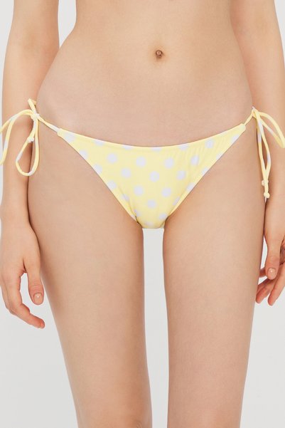 Penti Açık Sarı Mariposa Bikini Altı