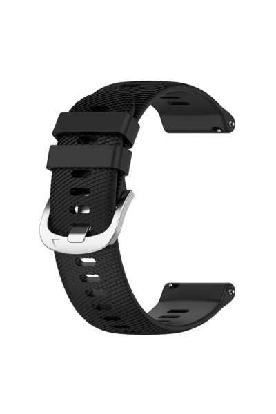 Choice7 20mm 255of-black 20mm Silicone Replace Straps for Garmin Forerunner 2...