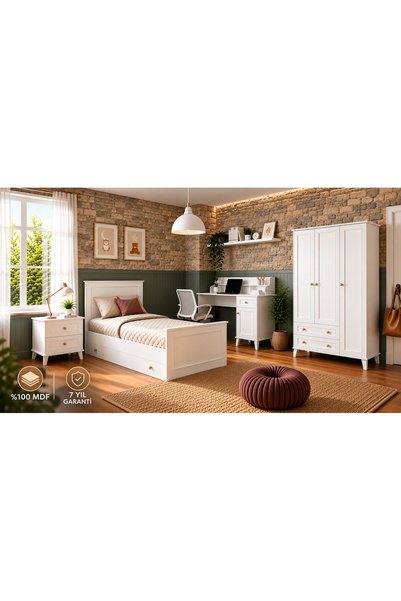 VENATTO MADRİD LARCH GENÇ ODASI (%100MDF)