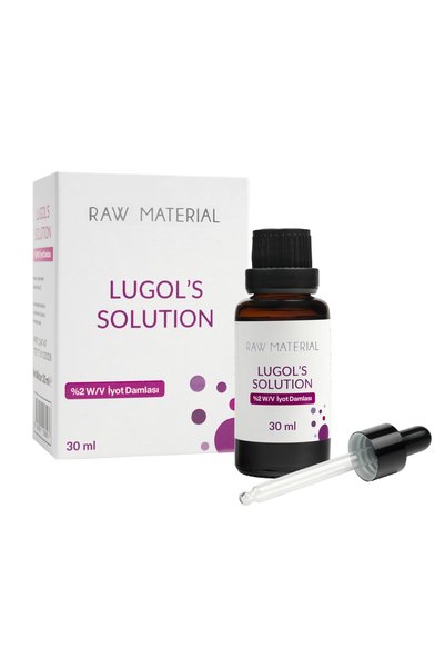 FW Nutrition Lugol's Solution İyot %2 Damla 30 ml | %2 İyot & %4 Potasyum İyo...