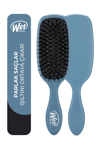 Wet Brush Shine Enhancer Saç Fırçası / Tarak Mavi