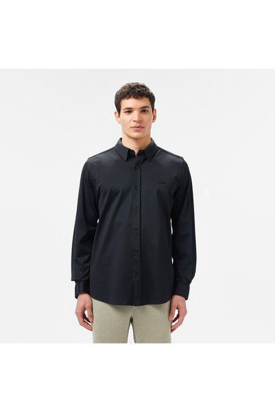Lacoste Erkek Slim Fit Siyah Gömlek