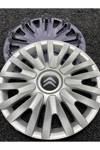 YILAPJANT Citroen Nemo 15" Inç Kırılmaz Jant Kapağı 4 Adet