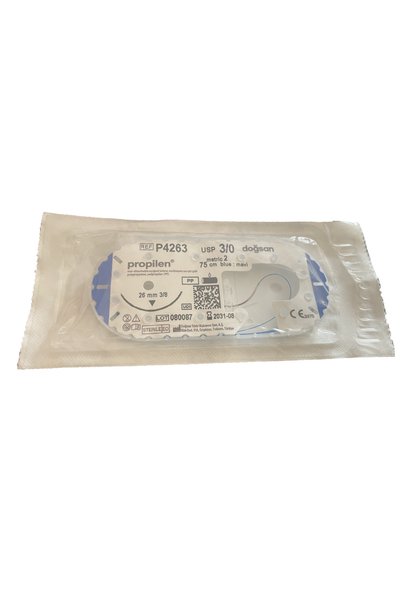 Doğsan DOĞSAN PROPILEN 3/0 26MM 3/8 75CM KESKIN 1 ADET