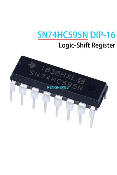 Choice 10PCS SN74HC595N DIP-16 Logic-Shift Register 74HC595 74HC595N DIP16