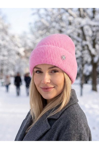 Aware Time Women's Plush Fleece-Lined Beanie