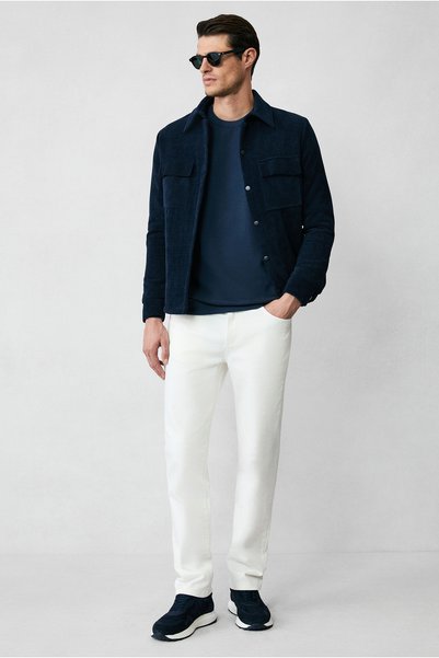 Kiğılı Crew Neck Regular Fit Embroidered Basic Thin Sweatshirt