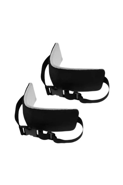 Choice Black 2Pcs/Set Travel Pillow Neck Support Alternative Adjustable Head ...