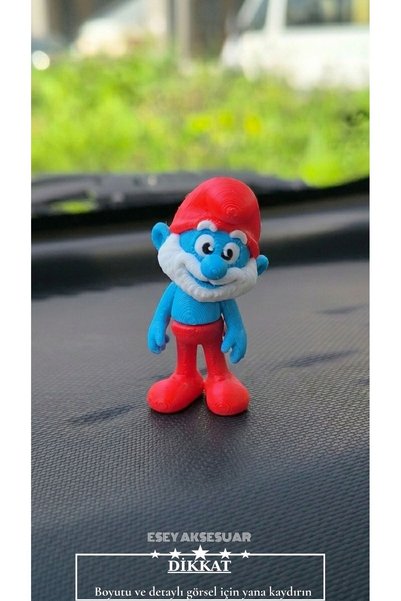 Esey Dizayn Şirin Baba MİNİ BOY Araba Süsü - Dikiz Ayna Süsü Torpido Süsü
