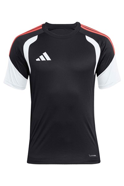 adidas Tiro 26 KB1348 League Tişört Erkek T-Shirt SİYAH-KIRMIZI