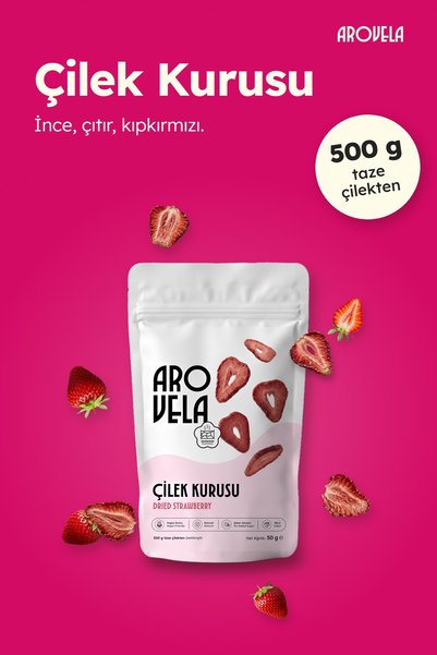 Arovela Geothermal Drying Strawberry 50 g