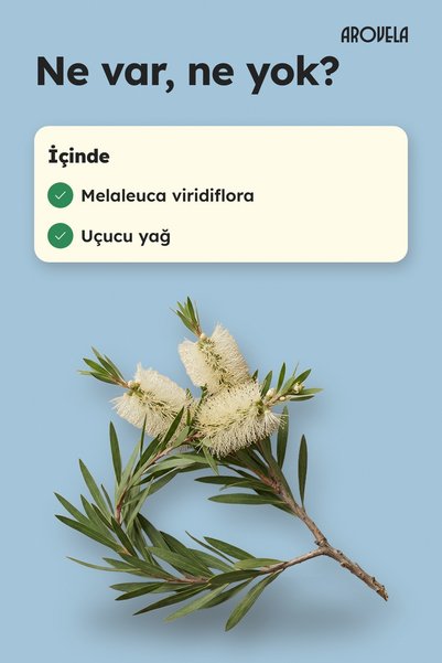 Arovela 100% Pure Niaouli Essential Oil 10 ml – Melaleuca Quinquenervia – Diffuser and Aromatherapy Oil