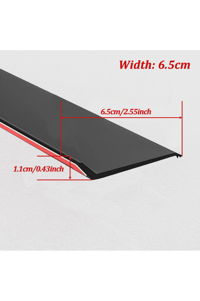 choice2 6.5cm 1m Home Window Water Blocking Bar Sliding Window Rain Weatherst...
