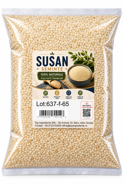 Top Ingrediente Semințe De Susan Alb - 500g