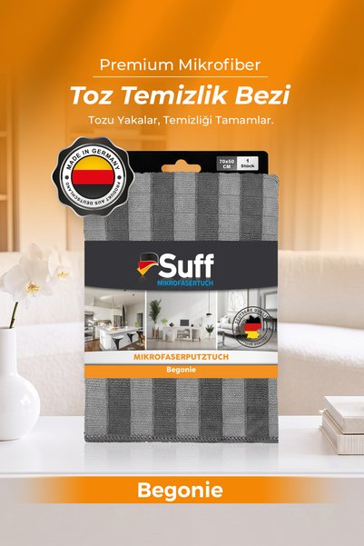 Suff Begonie Microfiber Dusting Cloth Large Size Furniture Cleaning Cloth wit...