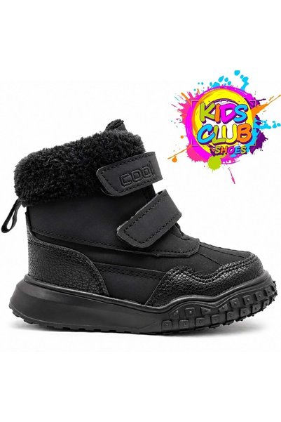 KCMN حذاء أطفال من Cool Shade First Step لتقويم العظام للأطفال باللون الأسود