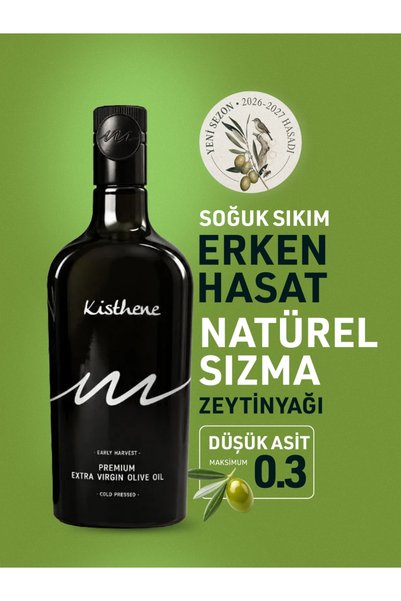 Kisthene M Erken Hasat Natürel Sızma Zeytinyağı 750 ml