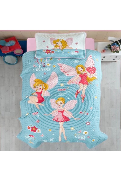 Clasy Cuvertură matlasată de pat 1 persoană 180x240 cm și Față pernă 50x70 cm...