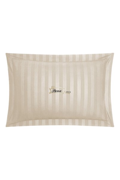 HomePuls Față de pernă Damasc Bumbac 100% dunga 1 cm, 50 x 70 cm și tiv cu bo...