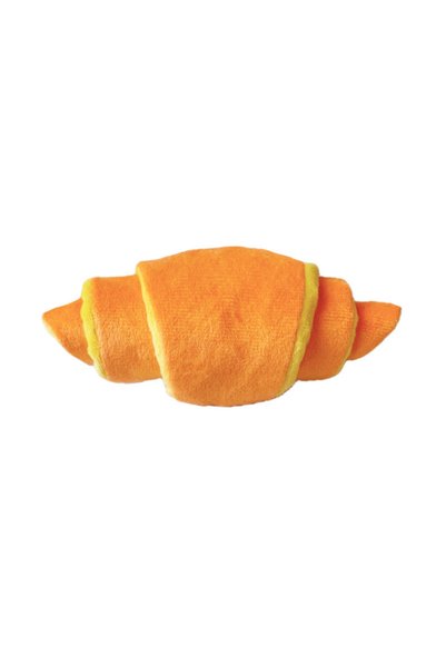 Choice لعبة كلب مخملية صفراء تصدر صوتًا للاستمتاع وتحتوي على مكافآت - لعبة مض...