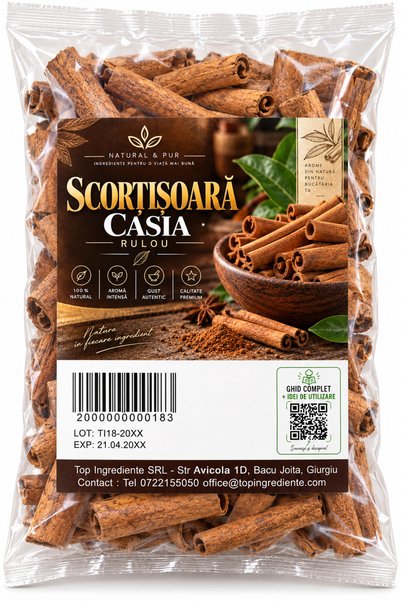 Top Ingrediente Scortisoara Cassia Rulouri - 500g