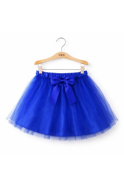 ŞAPKAKİDS Fustă din tul pentru fete, cu fundă, model Saks Hayal Tutu, căptușită.