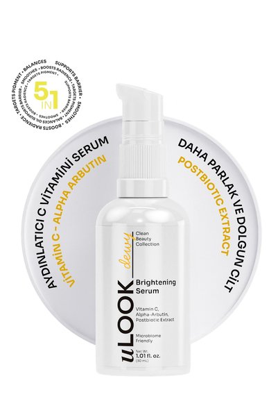 uLOOK Vitamin C Brightening Serum |   Alpha Arbutin and Postbiotic-Containing...