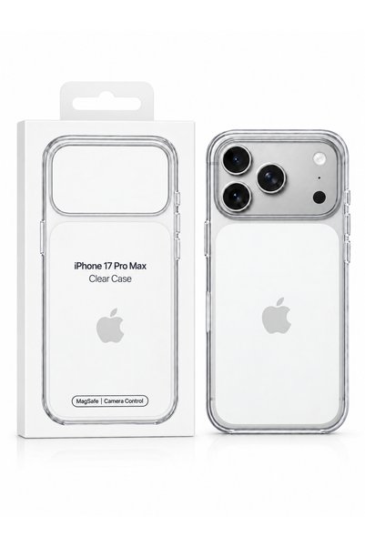 PAST WORLD جراب آيفون 17 برو بشعار أبل ودعم ماج سيف MagSafe