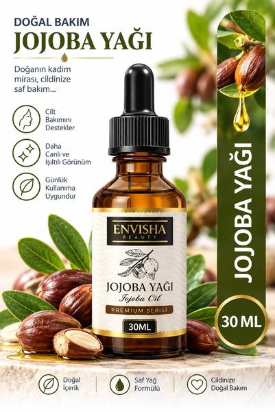 Envisha Beauty Jojoba Yağı - Simmondsia Chinensis 30 ML