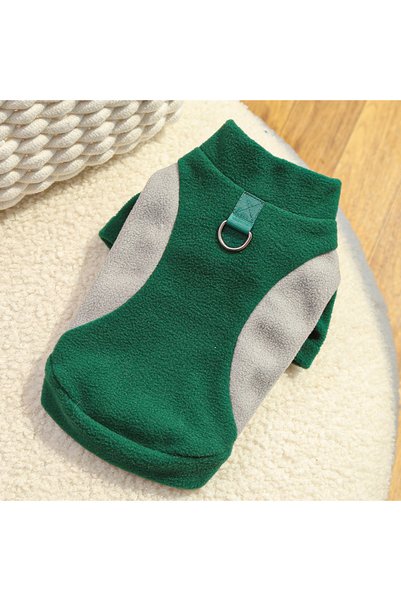 Choice XXL Green Winter Pet Dog Clothes for Small Medium Dogs Thickened Fleec...