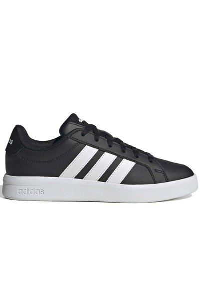 adidas حذاء رياضي جراند كورت بيس 3.0 للجنسين أسود-أبيض
