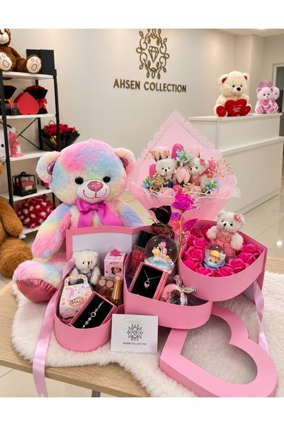 Ahsen Collection Parıltılı pembe yeni