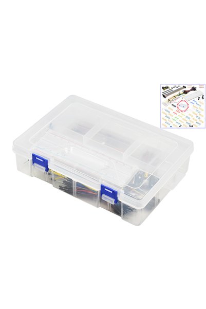 Choice مجموعة أدوات بدء المشروع الإلكتروني لـ Arduino UNO R3، مجموعة مكونات إ...