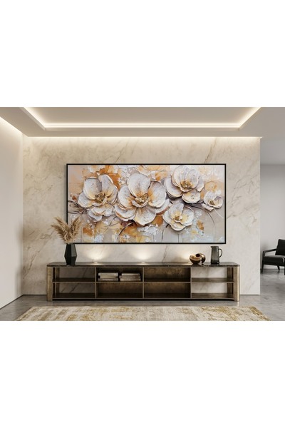 BİEV Dekoratif Modern Epoksi Tablo 75x145 cm