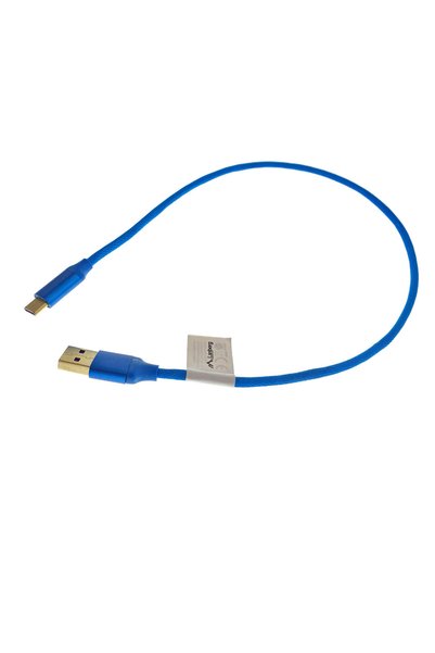 Lanberg Cablu Date/Incarcare USB-A USB-C 0.5m Albastru