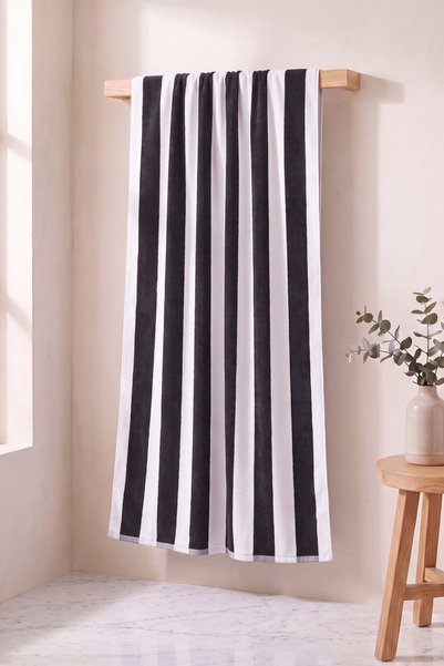 XJIM 100% Cotton Quick Drying Soft Bath Towel Large Size 75X150