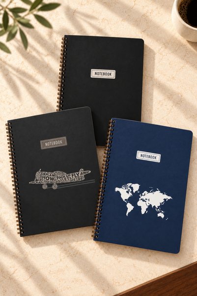 Printer X Studio A4 Kareli Defter 3’lü Set | 80 Yaprak | Bakır Spiral | Okul ...