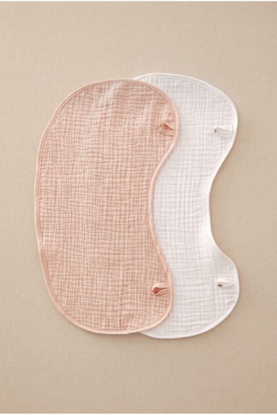 O&G Collection 2-Pack 100% Cotton Powder 4-Layer Muslin Baby Shoulder Cover /...