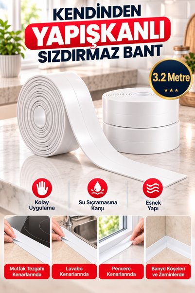 Genel Markalar Su Sızdırmaz Geçirmez Dayanıklı Lavabo Tezgah Küvet Duş Banyo ...