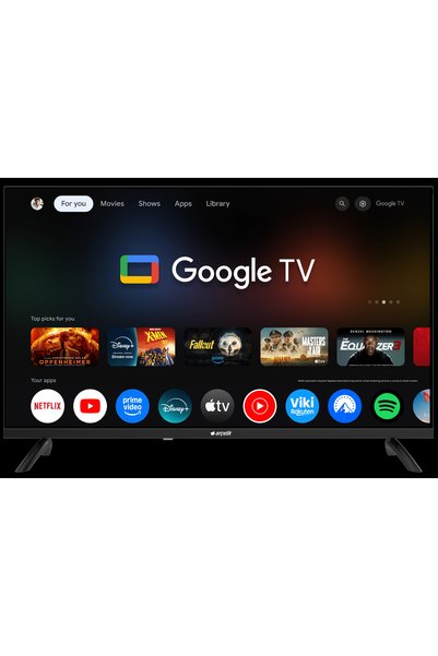 Arçelik A 643 D Full HD 43" 109 Ekran Uydu Alıcılı Google Smart QLED TV