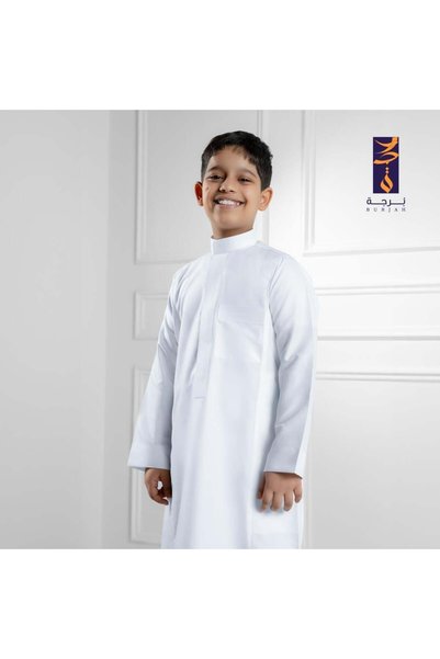 burjah ثوب كلاسيك 2 ( ابيض )