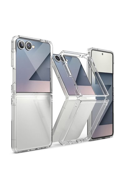 Aiyando Husa pentru Samsung Galaxy Z Flip 7 - Ringke Fusion - Clear